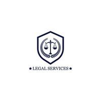 legal Serviços companhia logotipo vetor