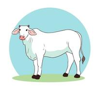 vaca animal vetor ilustração
