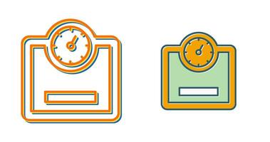 ícone de vetor de máquina de peso
