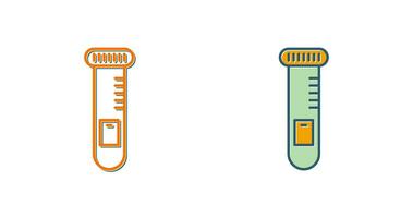 ícone de vetor de tubo de ensaio
