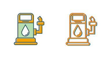 ícone de vetor de posto de gasolina