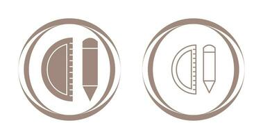 ícone de vetor de ferramentas de geometria