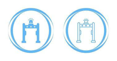 ícone de vetor de detector de metais