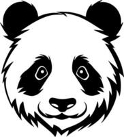 panda, minimalista e simples silhueta - vetor ilustração