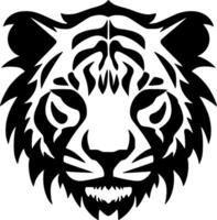 tigre - minimalista e plano logotipo - vetor ilustração