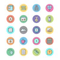 Conjunto de vetor SEO Search Engine Optimization Icons