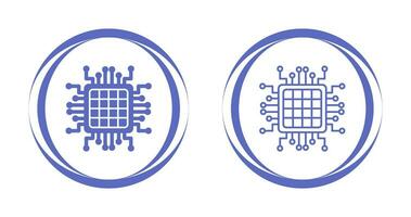 ícone de vetor de processador