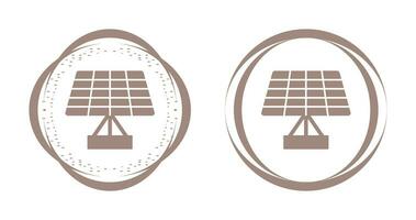 ícone de vetor de painel solar