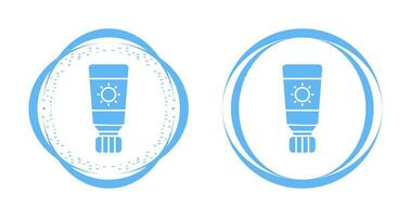 ícone de vetor de protetor solar