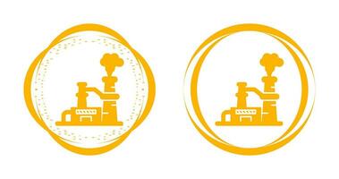 ícone de vetor de usina nuclear