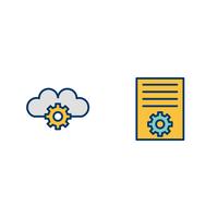 Conjunto de vetor SEO Search Engine Optimization Icons