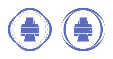 ícone do vetor da impressora