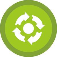 design de ícone de vetor de reciclagem