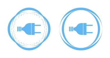 ícone de vetor de plugue elétrico