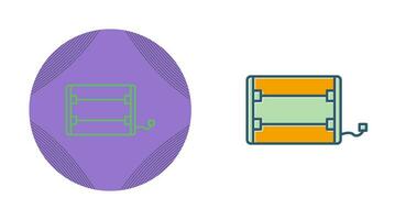 ícone de vetor de aquecedor elétrico