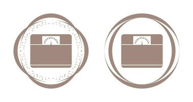 ícone de vetor de máquina de pesagem
