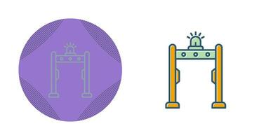 ícone de vetor de detector de metais