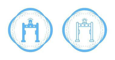 ícone de vetor de detector de metais