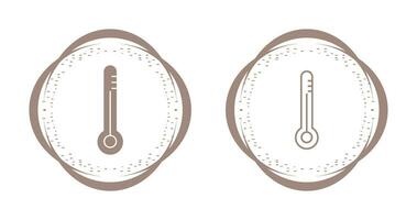 ícone de vetor de verificação de temperatura