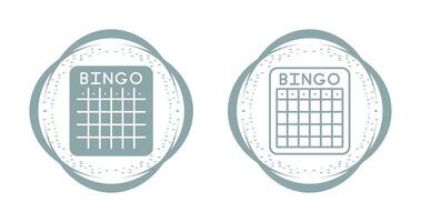 ícone de vetor de bingo