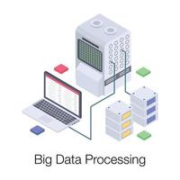 processamento de big data vetor