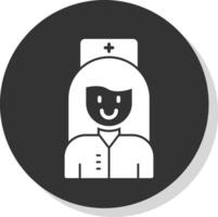 enfermeiras vetor ícone Projeto