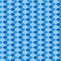 azul peixe balanças padronizar. peixe balanças padronizar. peixe balanças desatado padronizar. decorativo elementos, roupas, papel invólucro, banheiro azulejos, parede azulejos, pano de fundo, fundo. vetor