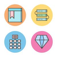 Conjunto de vetor SEO Search Engine Optimization Icons