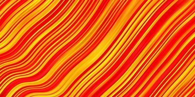 fundo vector vermelho, amarelo claro com linhas curvas.