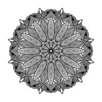 desenho de mandala de ornamento para cartão de convite vetor