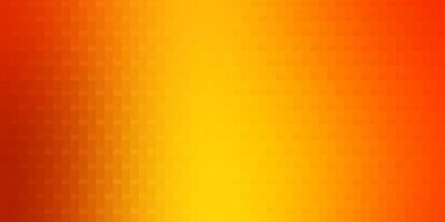 pano de fundo vector laranja claro com retângulos.