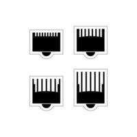 acessórios para tosquiadeiras. ícone do barbeiro vetor