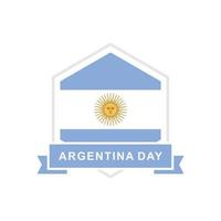 vetor de design do dia da argentina