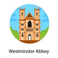 Monumento da Abadia de Westminster vetor