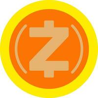 zcash vetor ícone Projeto