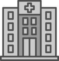 design de ícone de vetor de hospital