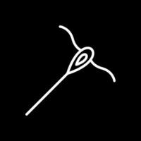 design de ícone de vetor de agulha
