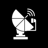 design de ícone vetorial de antena parabólica vetor