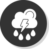 design de ícone de vetor de tempestade