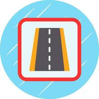 auto-estrada vetor ícone Projeto