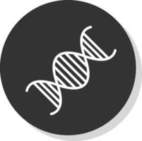 design de ícone de vetor de dna