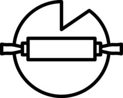 design de ícone de vetor de rolo
