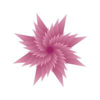 ícone de flor rosa vetor