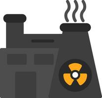 design de ícone de vetor de energia nuclear