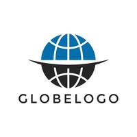 moderno globo logotipo Projeto vetor modelo