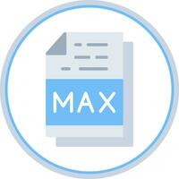 max Arquivo formato vetor ícone Projeto