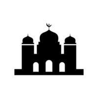 mesquita silhueta vetor , mesquita elemento logotipo vetor