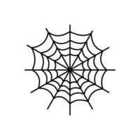 dia das Bruxas aranha rede elemen vetor