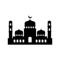 mesquita silhueta vetor , mesquita elemento logotipo vetor