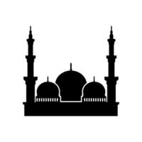 mesquita silhueta vetor , mesquita elemento logotipo vetor